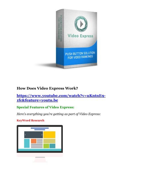 Video Express Review-$32,400 bonus & discount