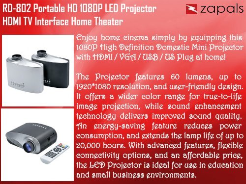 Get Mini LED Projector with Discount Rate