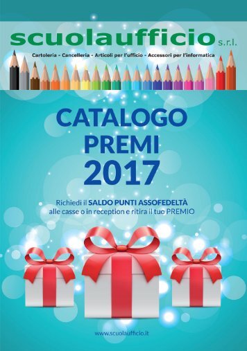 Catalogo premi 2017