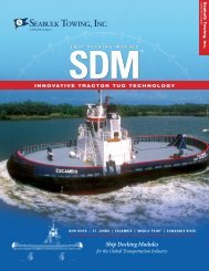 SDMTM Ship Docking Modules - Seabulk Towing, Inc.