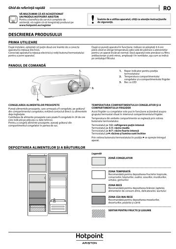 KitchenAid T 16 A1 D/HA - Fridge/freezer combination - T 16 A1 D/HA - Fridge/freezer combination RO (F093240) Setup and user guide