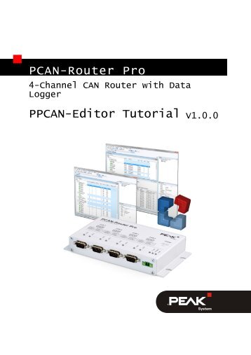 Tools\PCAN-Router Pro\Documentation\Tutorial ... - PEAK-System