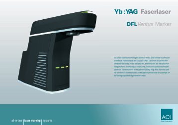 Technische Daten Yb:YAG Laser