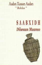 Saabxidh. Diiwaan Maanso