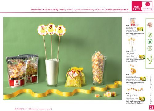   AMORE SWEETS - CATALOG: handmade Rock Candy and Rock Lollipops