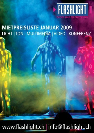 mietpreisliste januar 2009 - Flashlight