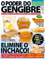 O Poder dos Alimentos - Gengibre