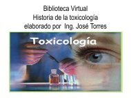 Biblioteca Virtual Toxicologia