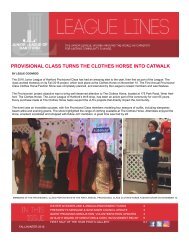 JLH League Lines Fall and Winter 2016