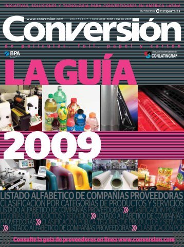 guía de proveedores 2009 - Conversión