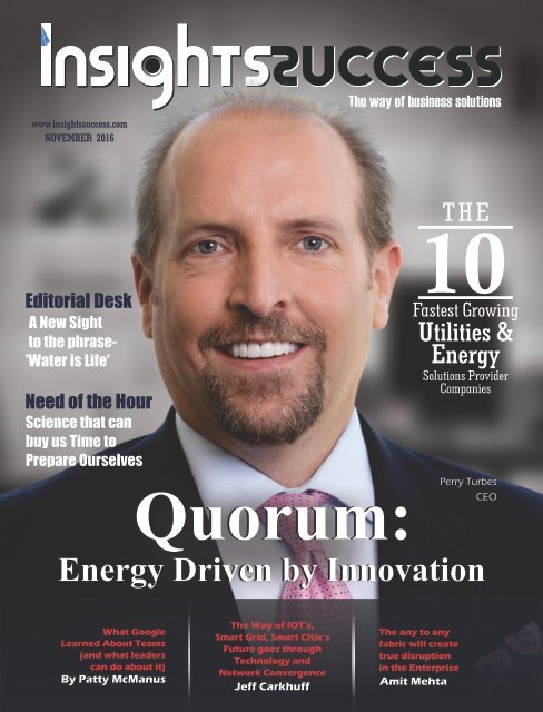 Insights Success The 10 Fastest Growing Utilities and Energy Solutions Provider Companies