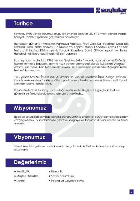 Soylular Ltd. Şti. | Online E-Katalog