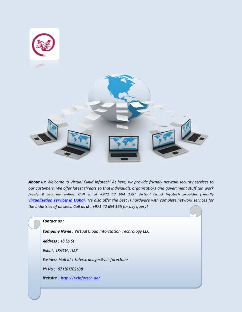 Virtualization Solution & Services in Dubai