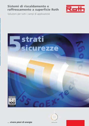 Sistemi di riscaldamento e raffrescamento a superficie Roth - Farko