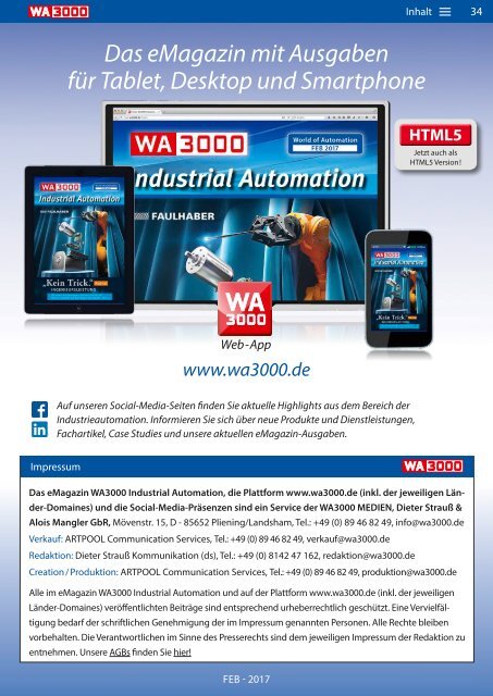 WA3000 Industrial Automation 2017 01 Februar
