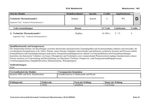 D - Technische Universität Darmstadt