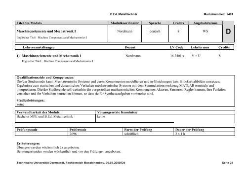 D - Technische Universität Darmstadt