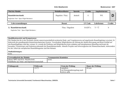 D - Technische Universität Darmstadt