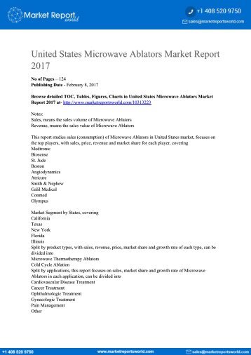 United-States-Microwave-Ablators-Market-Report-2017