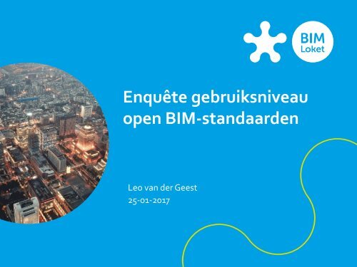 Enquête gebruiksniveau open BIM-standaarden