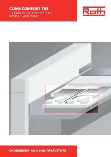 CLIMACOMFORT TBS - Roth Werke