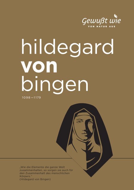 Hildegard von Bingen Broschüre