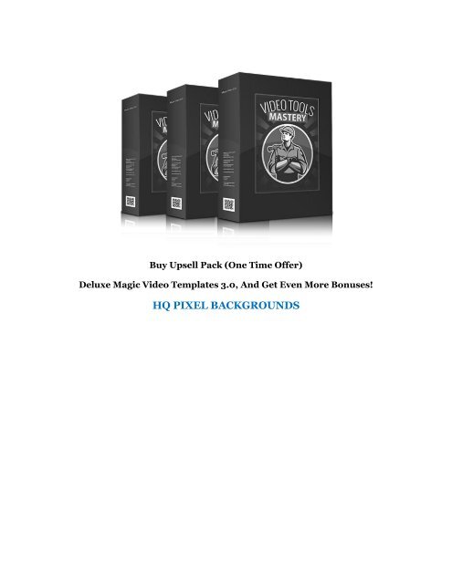 Magic Video Templates V3 review and Exclusive $26,400 Bonus