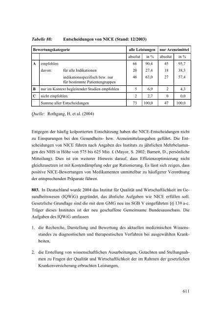 Koordination und Qualität im Gesundheitswesen