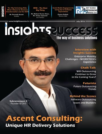 Insights Success The 10 Most Valuable Outsourcing Companies 2016