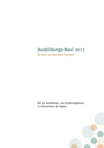 Ausbildungs-Navi 2017 für NT-NWTH Anzeigenteil