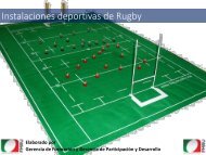 Instalaciones deportivas de Rugby