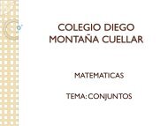 COLEGIO DIEGO MONTAÑA CUELLAR