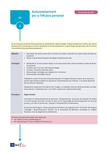 Eines per a la direcció eficaç en l’entorn sanitari sociosanitari i social