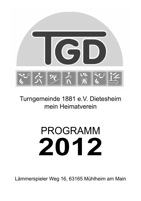 2012 - Turngemeinde Dietesheim
