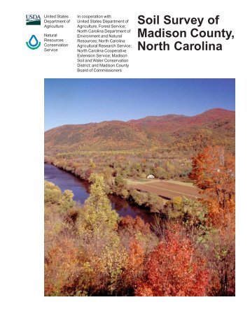Soil Survey of Madison County, North Carolina - Soil Data Mart