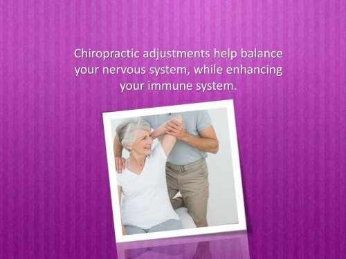 A Simple Yet an Important Reminder from your Concord Chiropractic Family