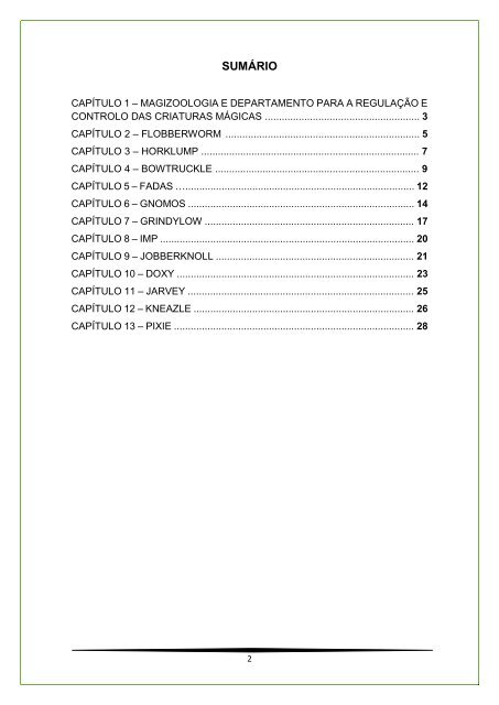 Códex de Magizoologia: Volume 1