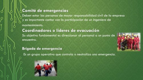 planes de Evacuacion