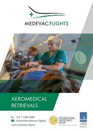 MEDEVAC.FLIGHTS Brochure