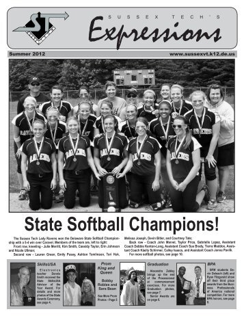 State Softball Champions! - Sussex Technical High School