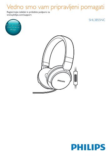 Philips Casque avec rÃ©duction de bruit et Micro - Mode dâemploi - SLV