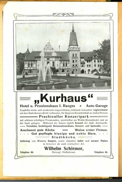 Adressbuch Bernburg 1920