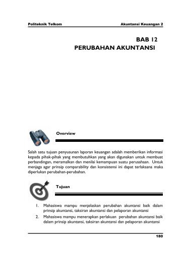 BAB 12 Akuntansi Keuangan 2.pdf - Politeknik Telkom
