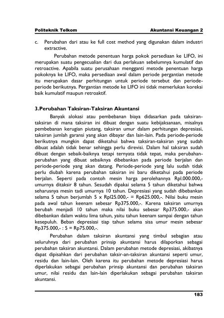 BAB 12 Akuntansi Keuangan 2.pdf - Politeknik Telkom