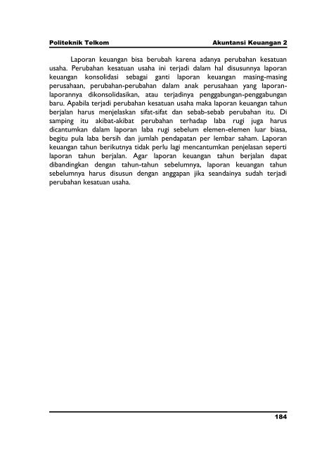BAB 12 Akuntansi Keuangan 2.pdf - Politeknik Telkom