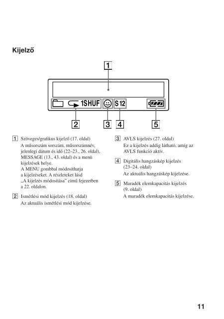 Sony NW-E103 - NW-E103 Istruzioni per l'uso Ungherese