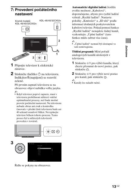Sony KDL-40HX720 - KDL-40HX720 Istruzioni per l'uso Slovacco