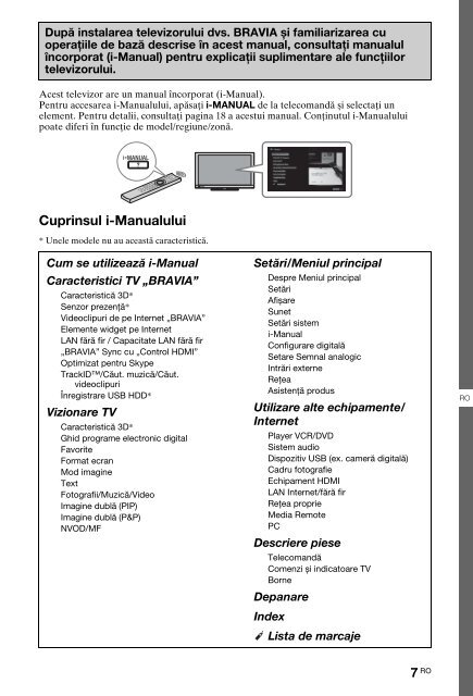 Sony KDL-40HX720 - KDL-40HX720 Istruzioni per l'uso Greco