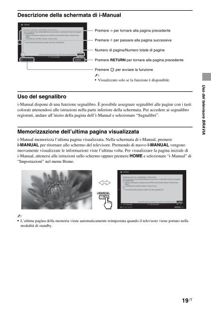 Sony KDL-40HX720 - KDL-40HX720 Istruzioni per l'uso Italiano
