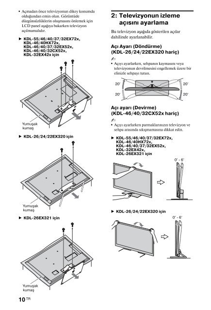 Sony KDL-40HX720 - KDL-40HX720 Istruzioni per l'uso Greco